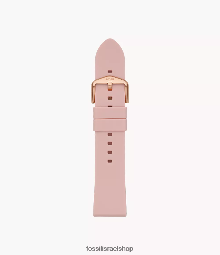 Fossil נשים רצועת סיליקון 22 מ"מ L8J0B6165 אבזר לְהַסמִיק