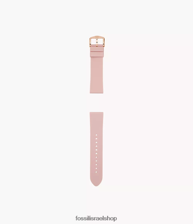 Fossil נשים רצועת סיליקון 22 מ