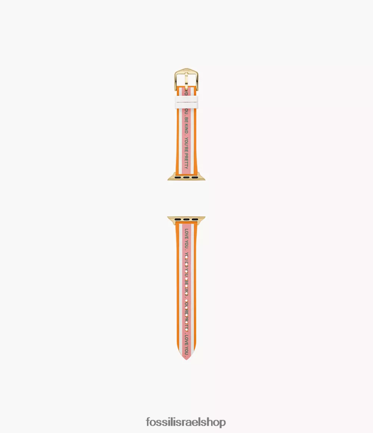 Fossil נשים רצועת סיליקון 38 מ