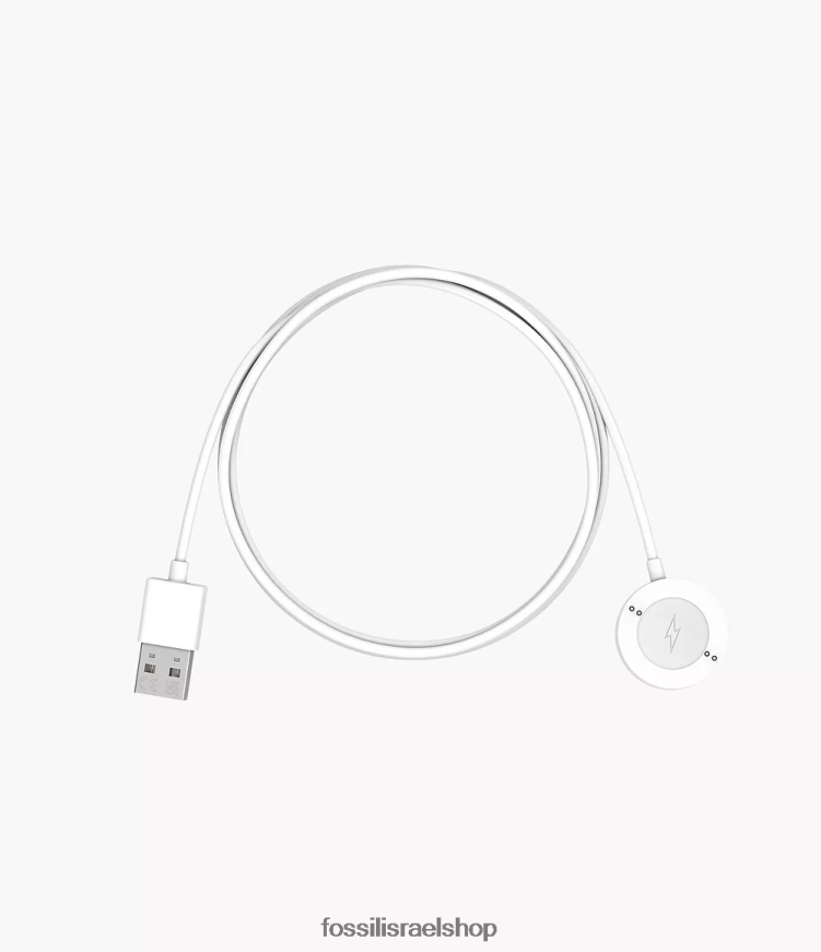 Fossil נשים מטען מהיר של שעון חכם מסוג 6 L8J0B619 שעון לבן
