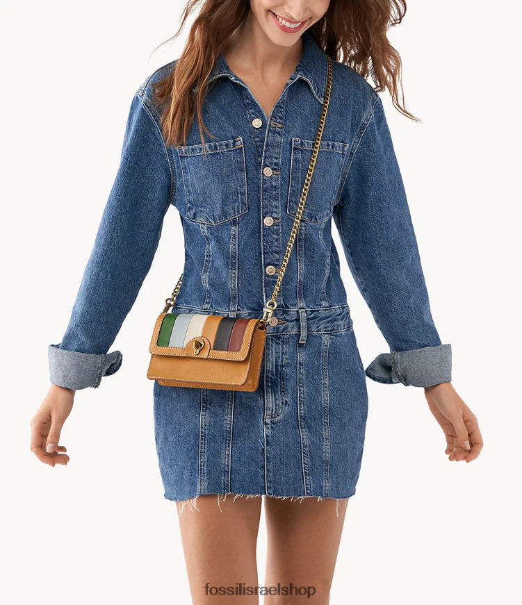 Fossil נשים ארנק אינסלי Crossbody L8J0B6849 תיק רַב