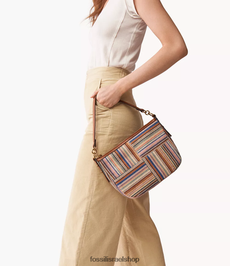 Fossil נשים Jolie Crossbody L8J0B6420 תיק חום