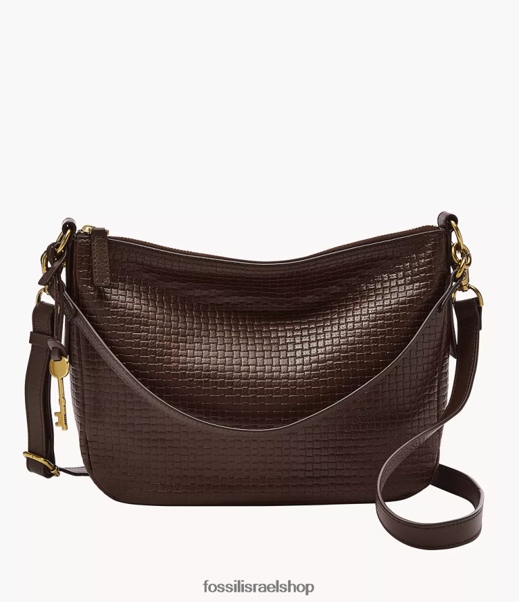 Fossil נשים Jolie Crossbody L8J0B6677 תיק חום כהה