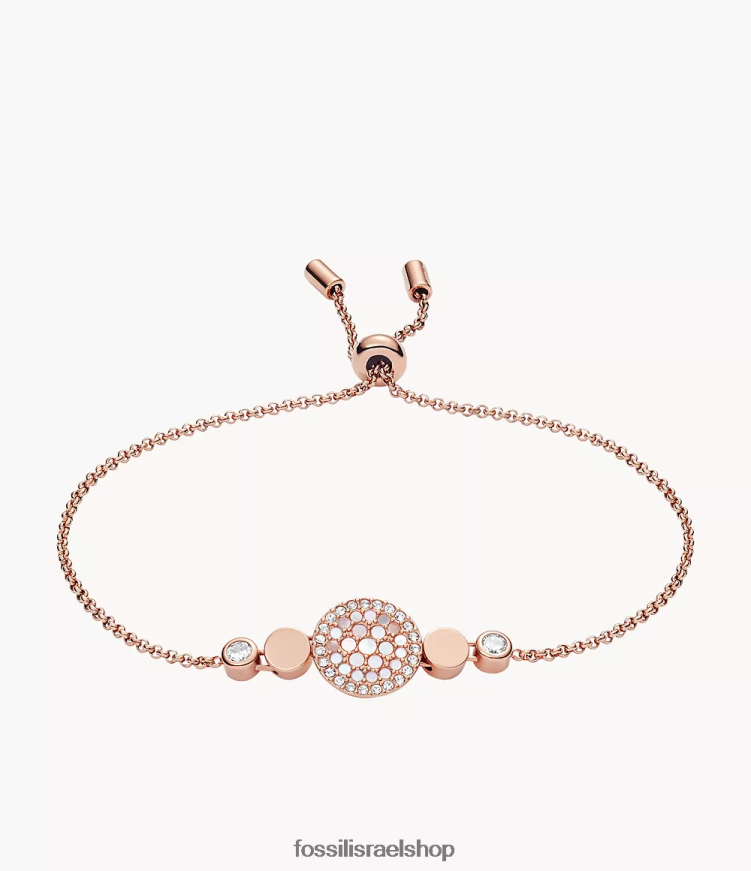 Fossil נשים צמיד דיסק ואל פסיפס L8J0B61017 תכשיט אם הפנינה