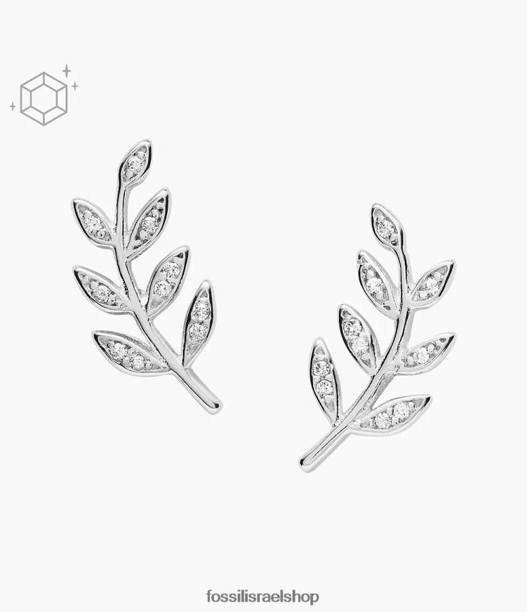 Fossil נשים ענף זית אליוט חתיכים סטרלינג L8J0B61052 תכשיט כסף