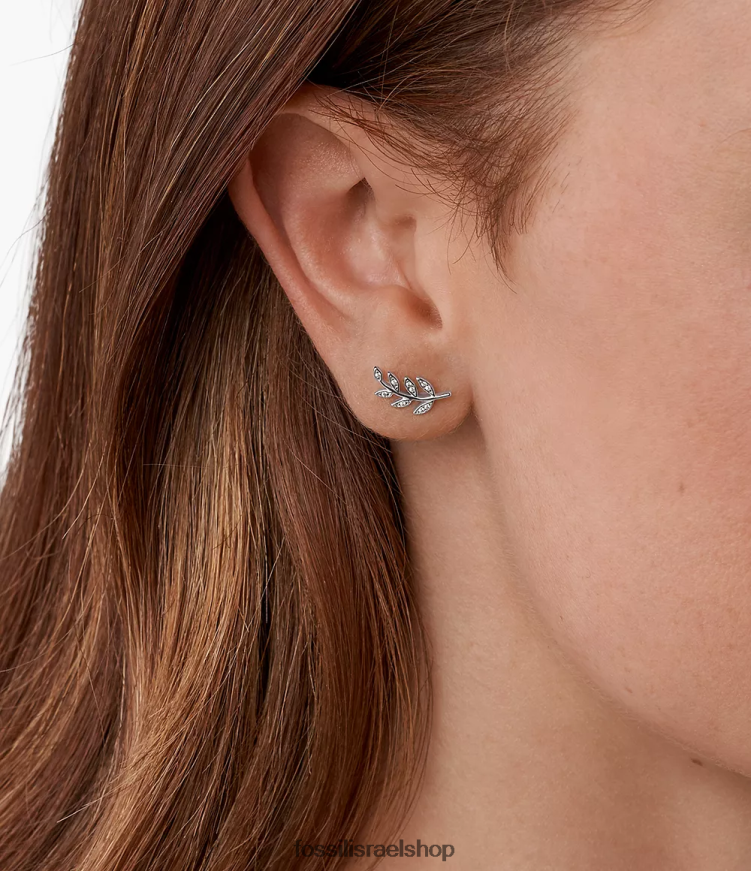 Fossil נשים ענף זית אליוט חתיכים סטרלינג L8J0B61052 תכשיט כסף