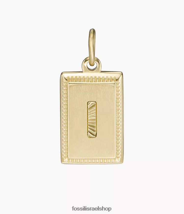 Fossil נשים הו כל כך מקסים קסם ראשוני מנירוסטה L8J0B61211 תכשיט גוון זהב