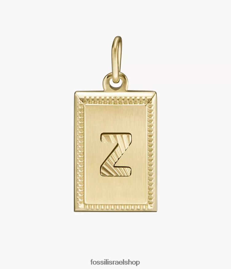 Fossil נשים הו כל כך מקסים קסם ראשוני מנירוסטה L8J0B61272 תכשיט גוון זהב