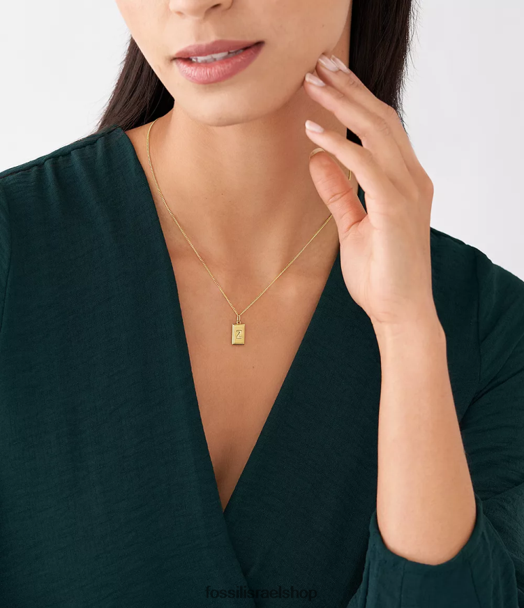 Fossil נשים הו כל כך מקסים קסם ראשוני מנירוסטה L8J0B61272 תכשיט גוון זהב