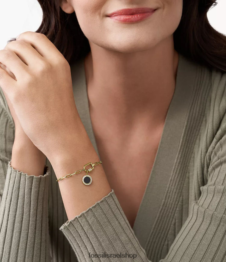 Fossil נשים קורה הו כל כך מקסים L8J0B61277 תכשיט אוניקס שחור