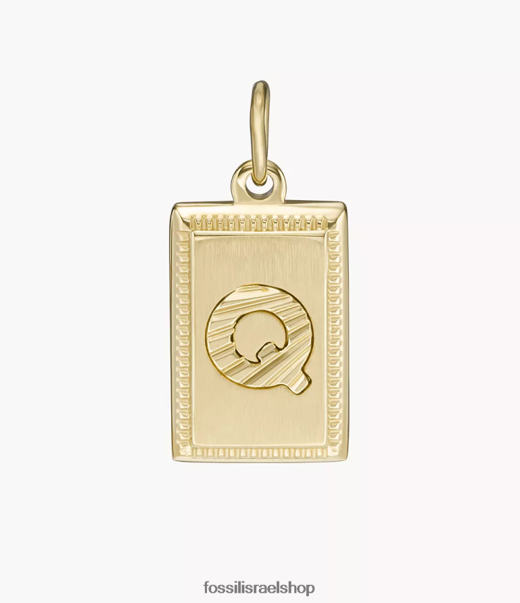 Fossil נשים הו כל כך מקסים קסם ראשוני מנירוסטה L8J0B61307 תכשיט גוון זהב