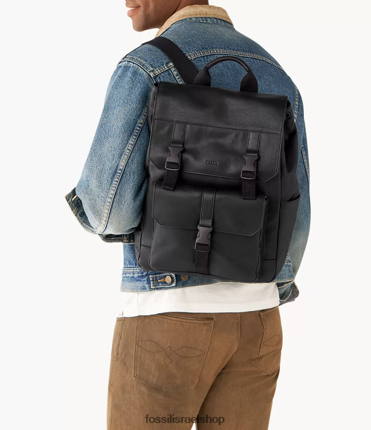 Fossil נשים תרמיל ווסטון L8J0B61641 תיק שָׁחוֹר