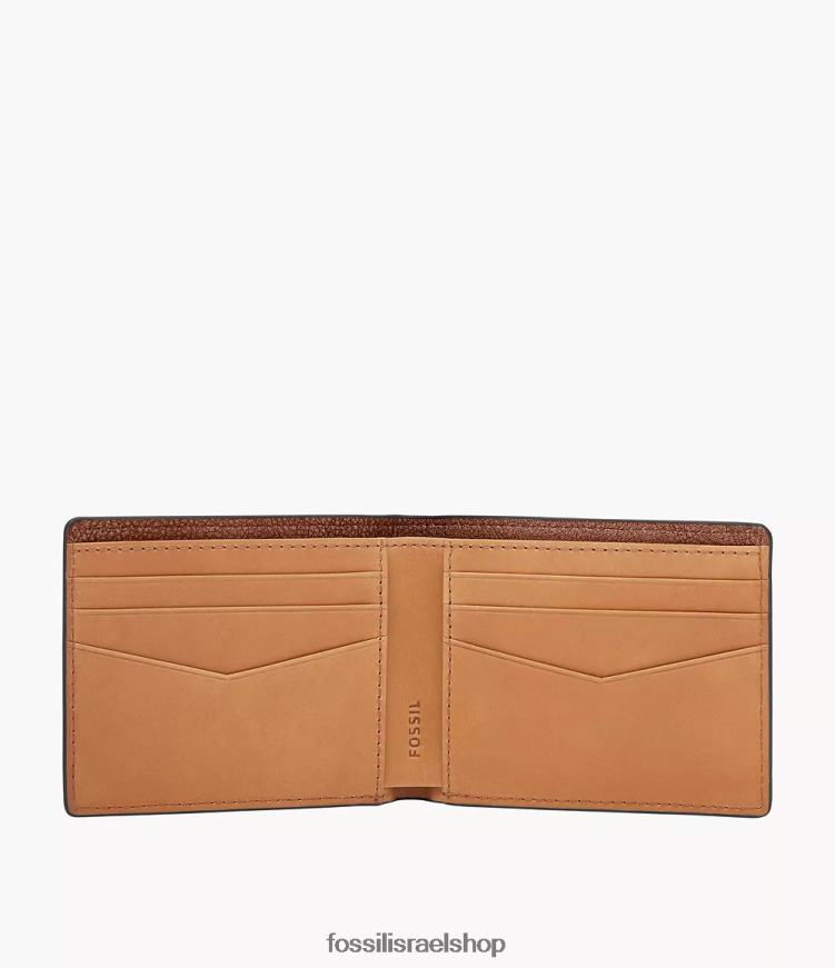 Fossil גברים סטיבן ביפולד L8J0B61676 ארנק חום