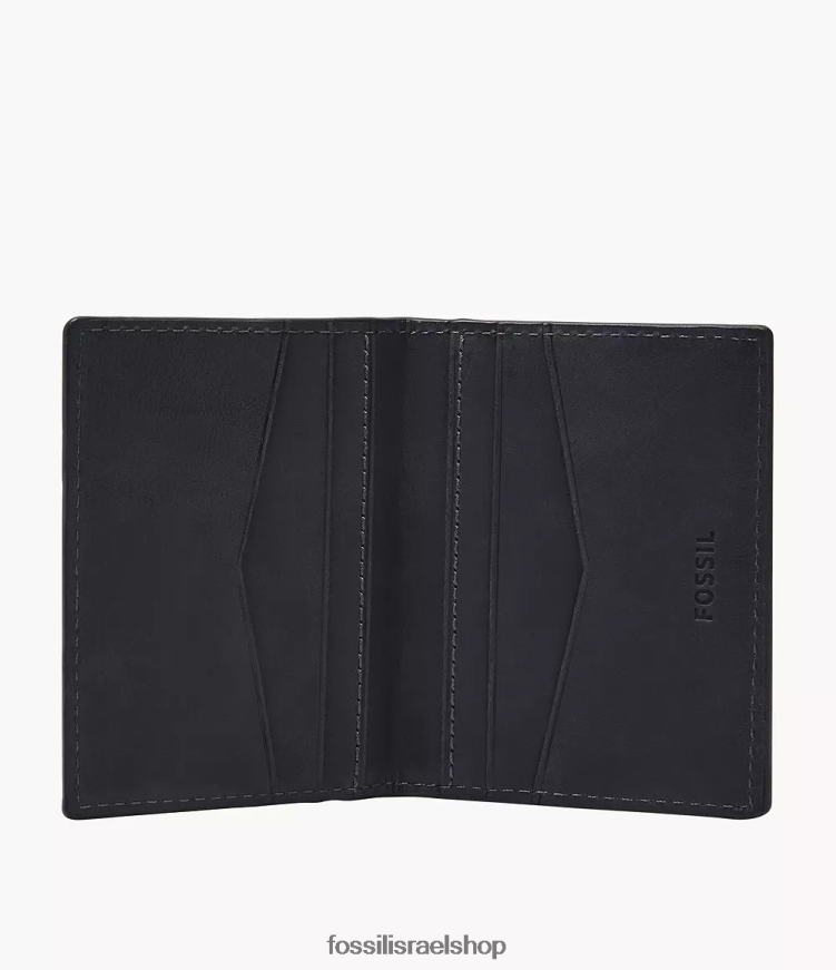Fossil גברים מארז כרטיס אוורט דופול L8J0B61690 ארנק חיל הים
