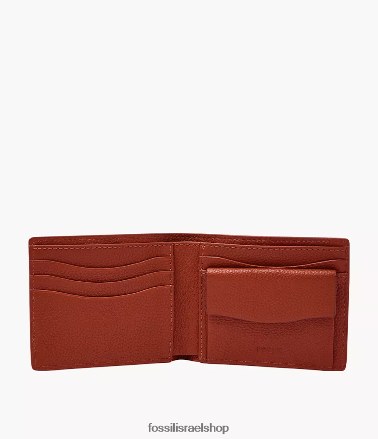 Fossil גברים כיס מטבעות של אנדרסון L8J0B61709 ארנק רַב