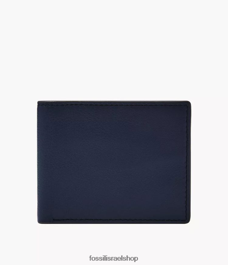 Fossil גברים סטיבן ביפולד L8J0B61839 ארנק חיל הים