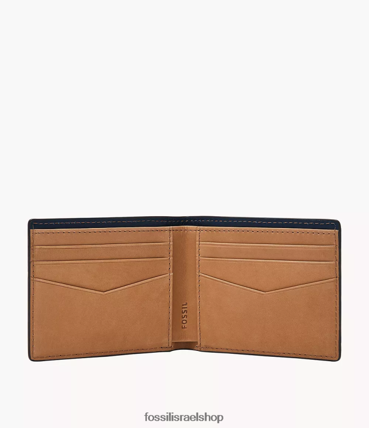 Fossil גברים סטיבן ביפולד L8J0B61839 ארנק חיל הים