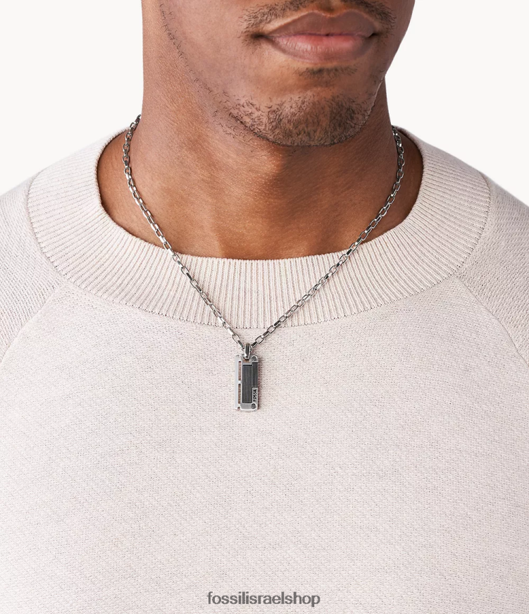 Fossil גברים שַׁרשֶׁרֶת L8J0B61954 תכשיט כסף