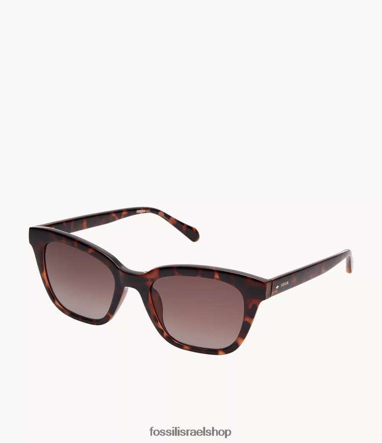 Fossil נשים משקפי שמש בריטני מרובעים L8J0B61961 אבזר חום