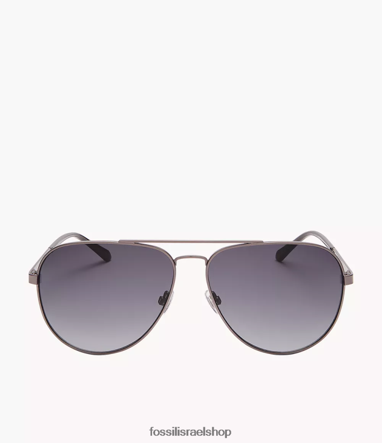 Fossil גברים משקפי שמש בנדיקט טייס L8J0B62026 אבזר עָשָׁן