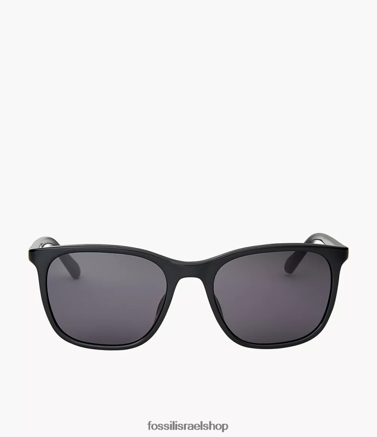 Fossil גברים משקפי שמש מלבן ג'וליאן L8J0B62053 אבזר אפור