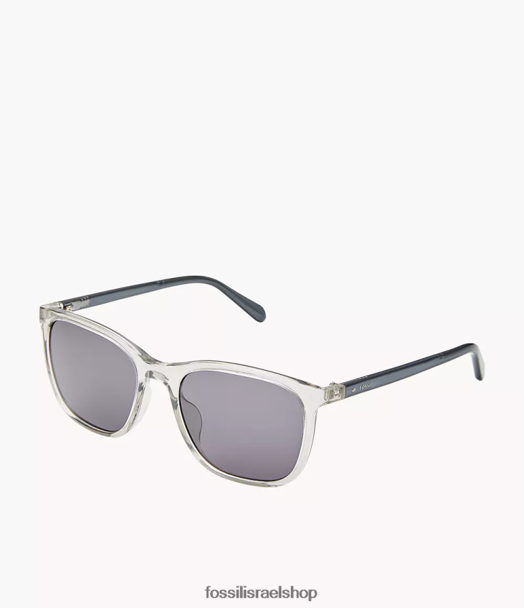 Fossil גברים משקפי שמש מלבן ג'וליאן L8J0B62064 אבזר אפור