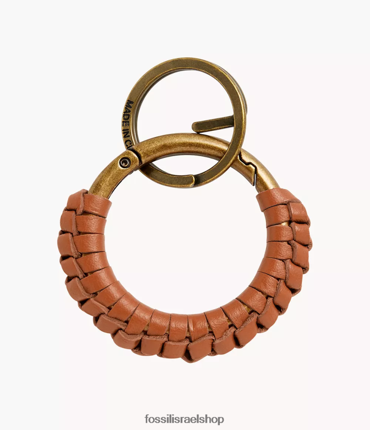 Fossil גברים שלט מפתח L8J0B62065 אבזר תפוז