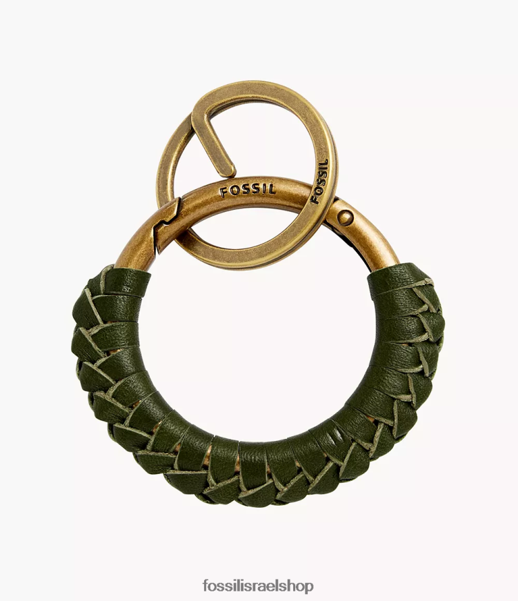 Fossil גברים שלט מפתח L8J0B62067 אבזר זית