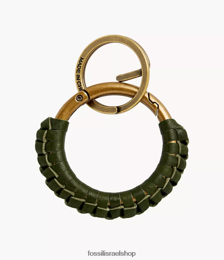 Fossil גברים שלט מפתח L8J0B62067 אבזר זית