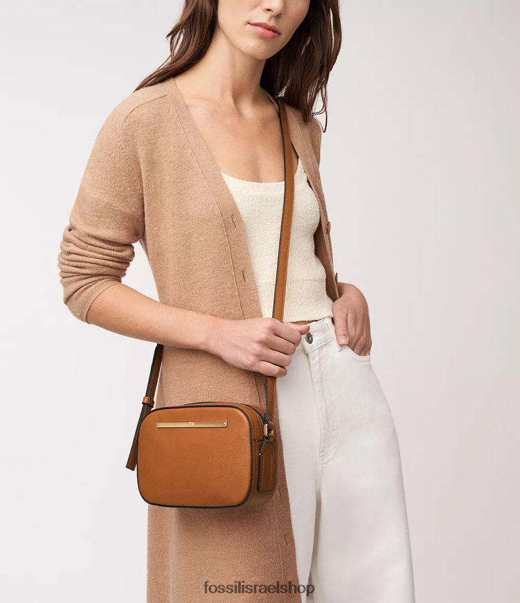 Fossil נשים תיק מצלמה של ליזה L8J0B6301 תיק אוּכָּף