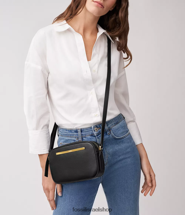 Fossil נשים תיק מצלמה של ליזה L8J0B6308 תיק שָׁחוֹר