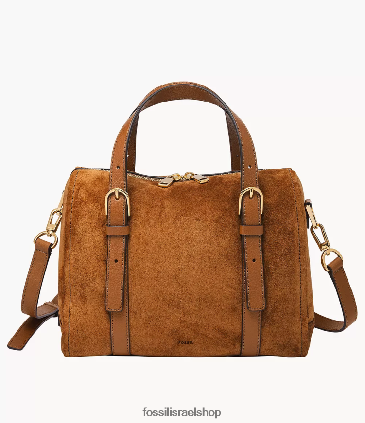 Fossil נשים ילקוט קרלי L8J0B6343 תיק אוּכָּף