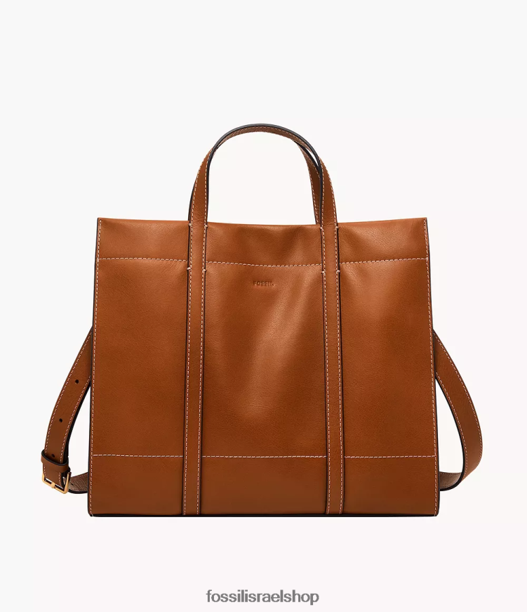 Fossil נשים כרמן קונה L8J0B6361 תיק חום