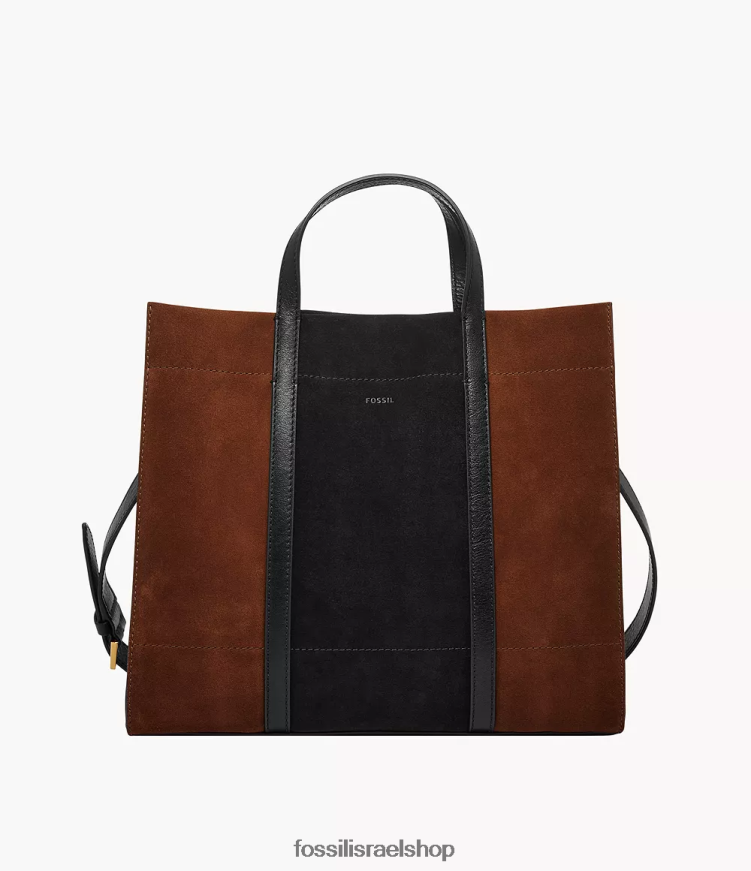 Fossil נשים כרמן קונה L8J0B6374 תיק חום