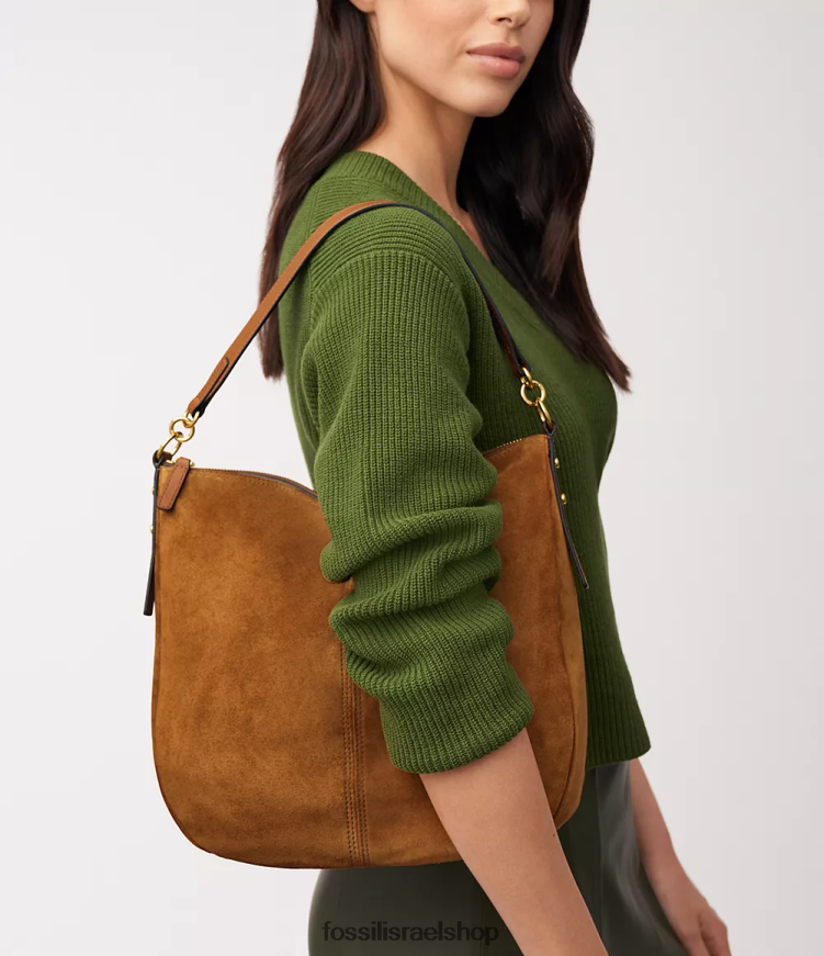 Fossil נשים ג'ולי נווד L8J0B6376 תיק אוּכָּף