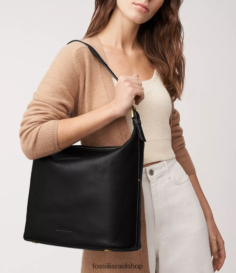 Fossil נשים נווד טרמונט L8J0B6381 תיק שָׁחוֹר