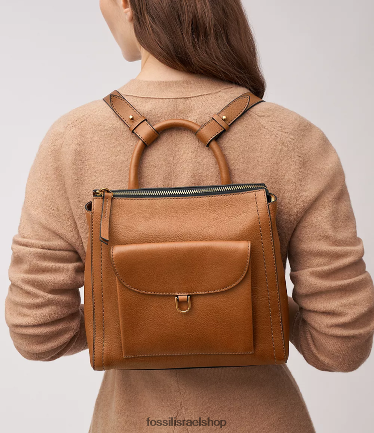 Fossil נשים תיק גב קטן של פרקר L8J0B6387 תיק אוּכָּף