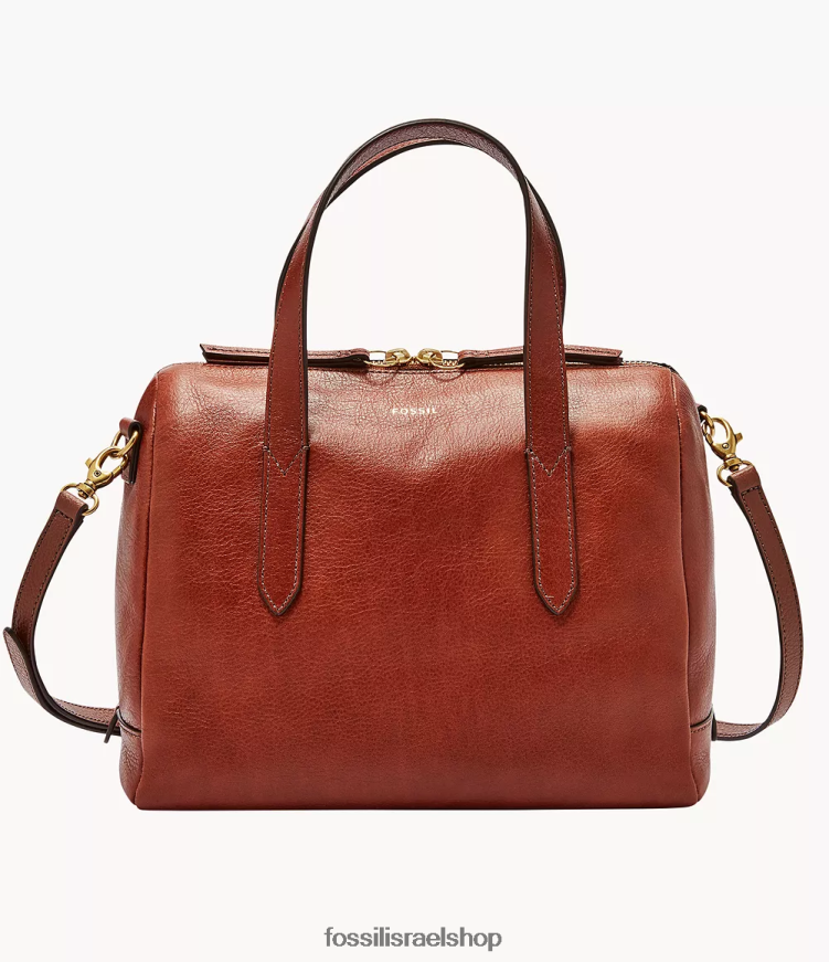 Fossil נשים ילקוט סידני L8J0B6415 תיק חום