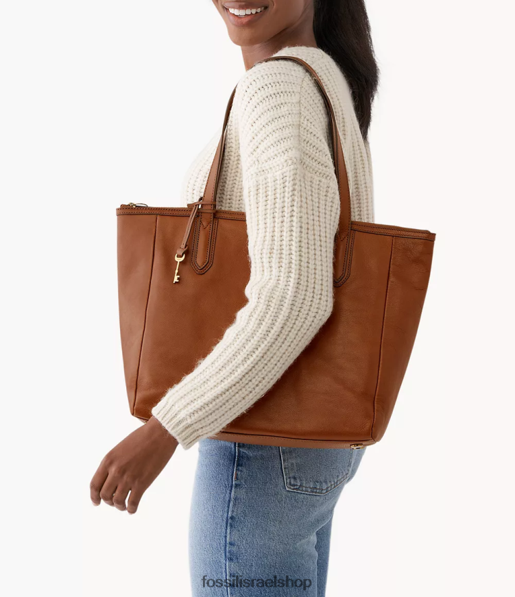 Fossil נשים סידני טווט L8J0B6422 תיק חום