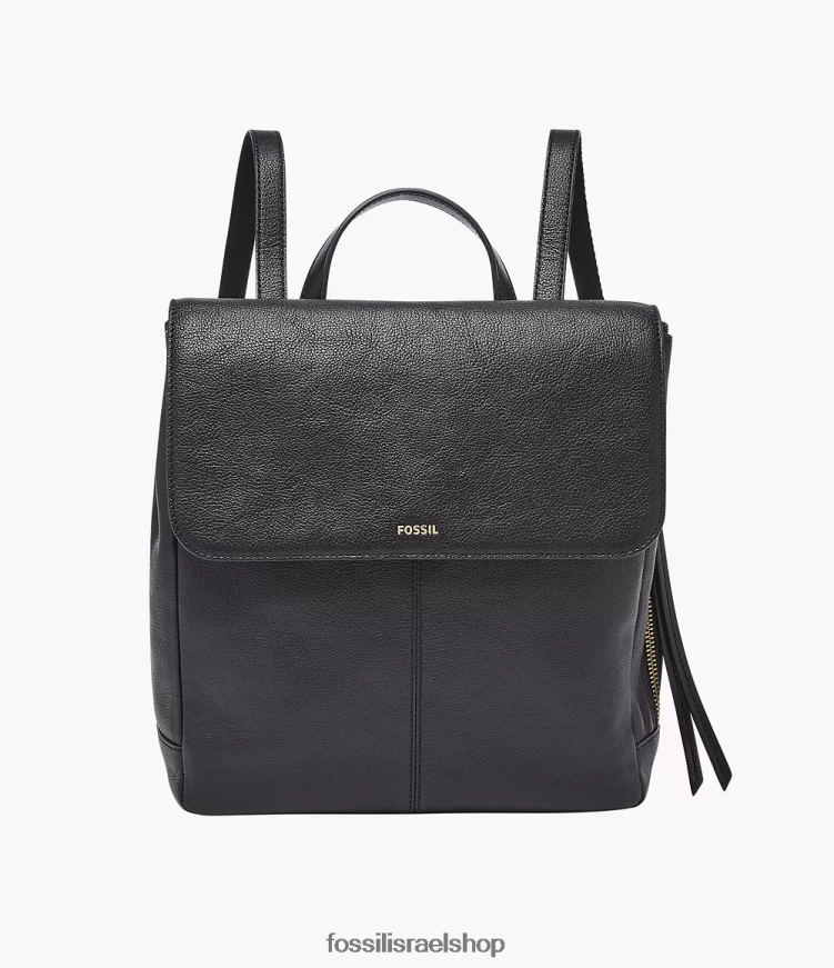 Fossil נשים תיק גב של קלייר L8J0B6430 תיק שָׁחוֹר