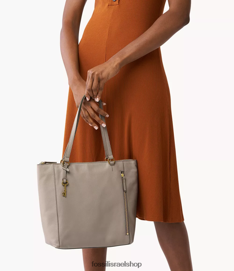 Fossil נשים טארה קונה L8J0B6431 תיק אפור