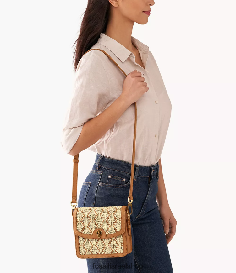 Fossil נשים אינסלי קרוסגוף קטן L8J0B6437 תיק גָמָל