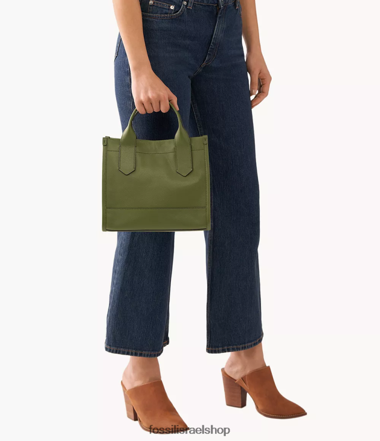 Fossil נשים ילקוט קיילר L8J0B6451 תיק זית