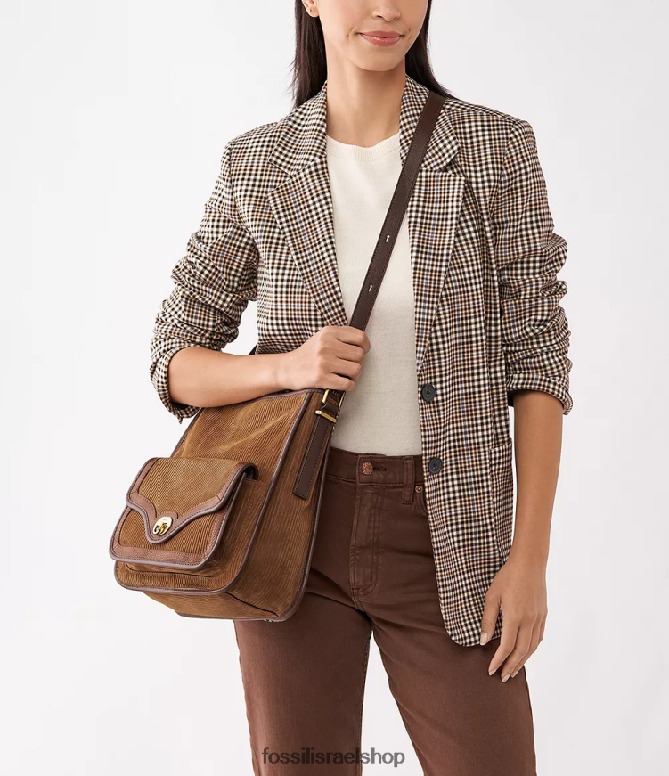 Fossil נשים נווד מורשת L8J0B6456 תיק רַב