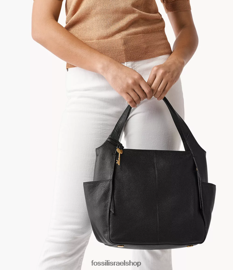 Fossil נשים אמרסון קונה L8J0B6486 תיק שָׁחוֹר