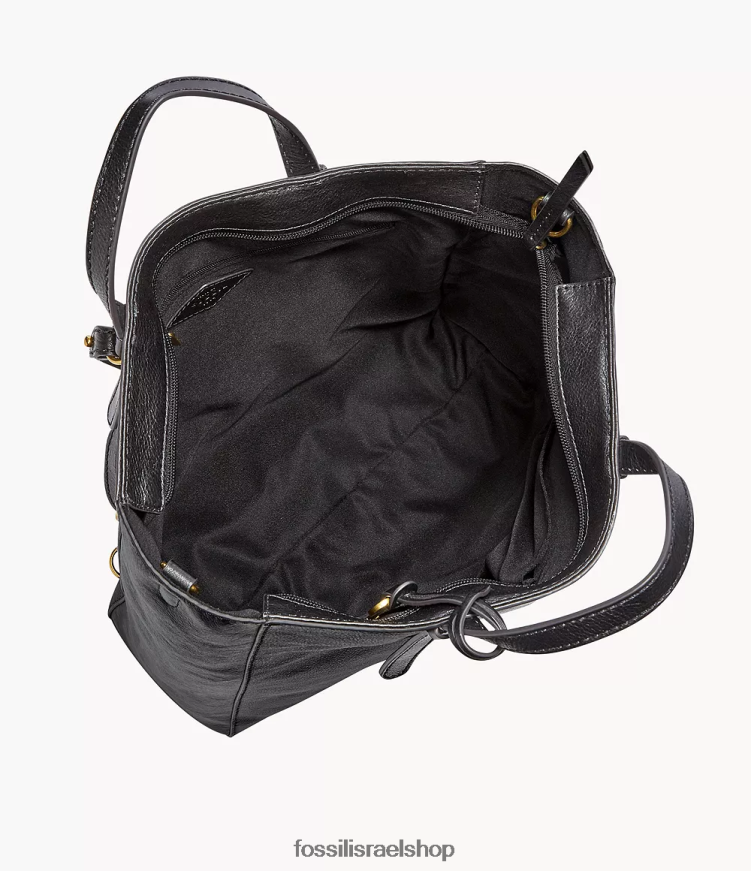 Fossil נשים תיק גב להמרה של קמילה L8J0B6488 תיק שָׁחוֹר