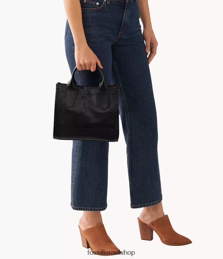 Fossil נשים ילקוט קיילר L8J0B6504 תיק שָׁחוֹר