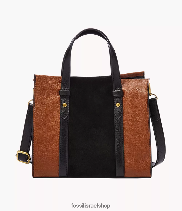 Fossil נשים ילקוט קינגסטון L8J0B6513 תיק חום