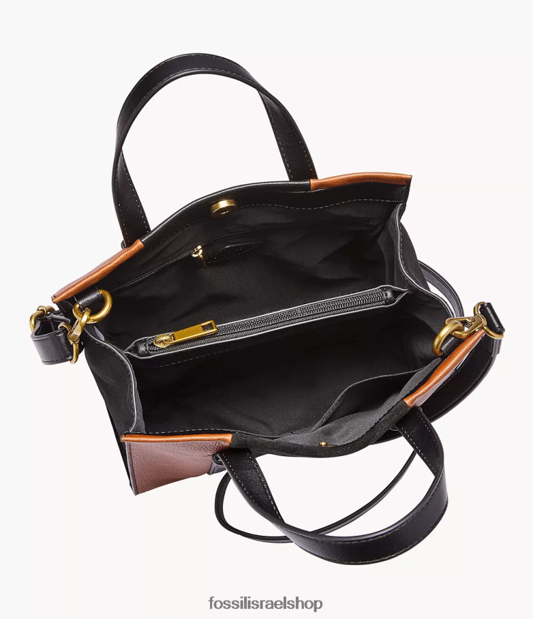 Fossil נשים ילקוט קינגסטון L8J0B6513 תיק חום