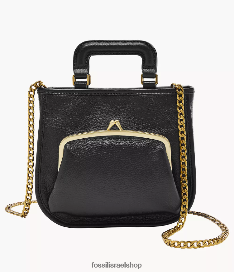 Fossil נשים תַרמִיל L8J0B6521 תיק שָׁחוֹר